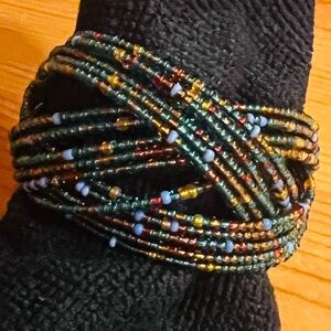Source Unknown Multicolor Beaded Bracelet